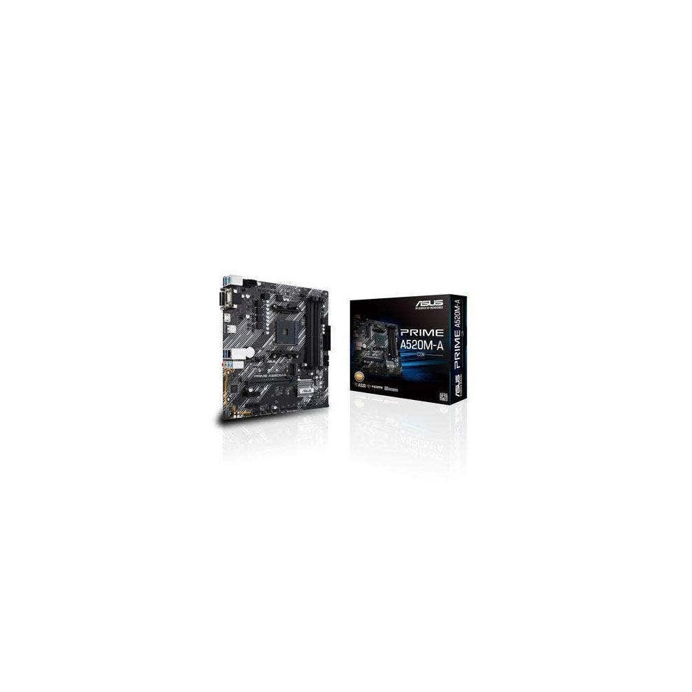 Asus AMD A520 (Ryzen AM4) micro ATX motherboard with M. 2 support, 1 Gb Ethernet, HDMI-DVI-D-Sub, SATA 6 Gbps, USB 3.2 Gen 1 Type-A - Image 3
