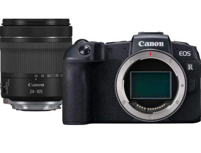 Canon EOS RP Body and RF 24-105mm F4-7.1 IS STM Lens and RF-50mm f1.8