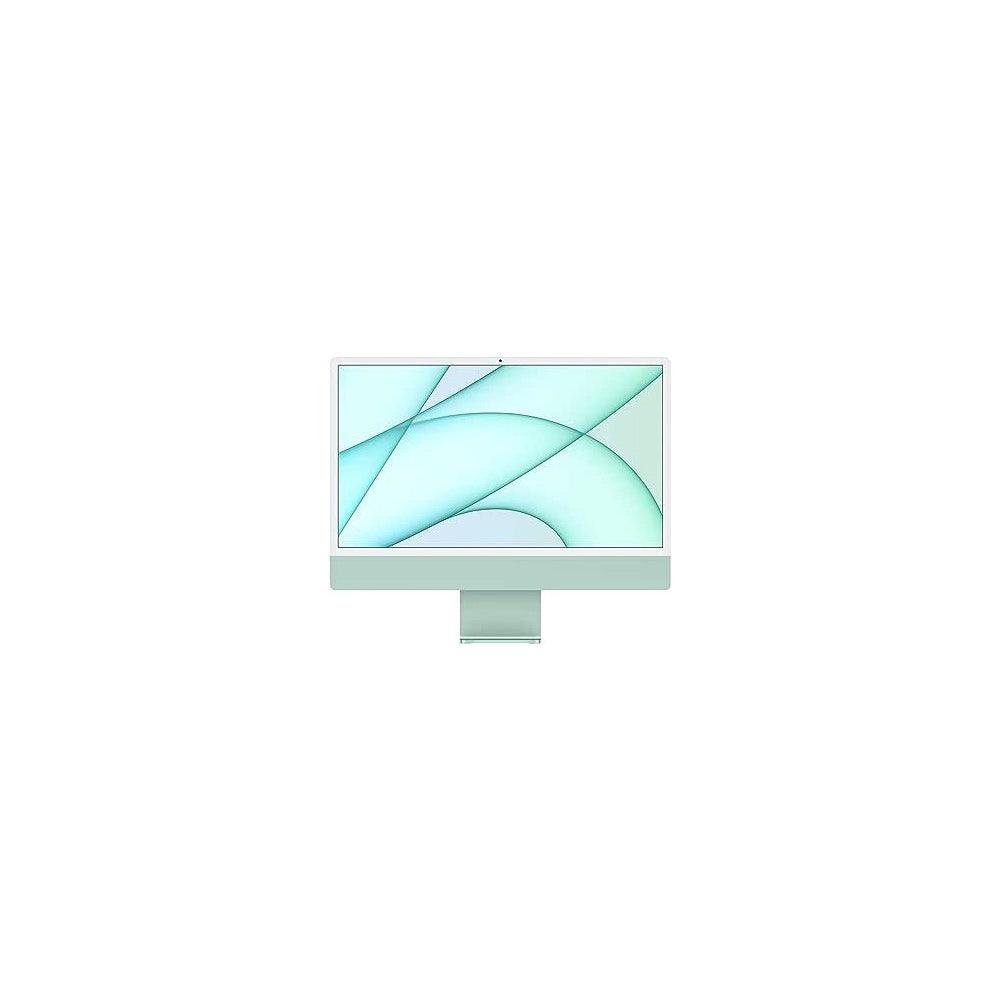 Apple iMac M1 chip with 8-Core CPU and 8-Core GPU 8GB, 256GB 24" Desktop Arabic and English, Green