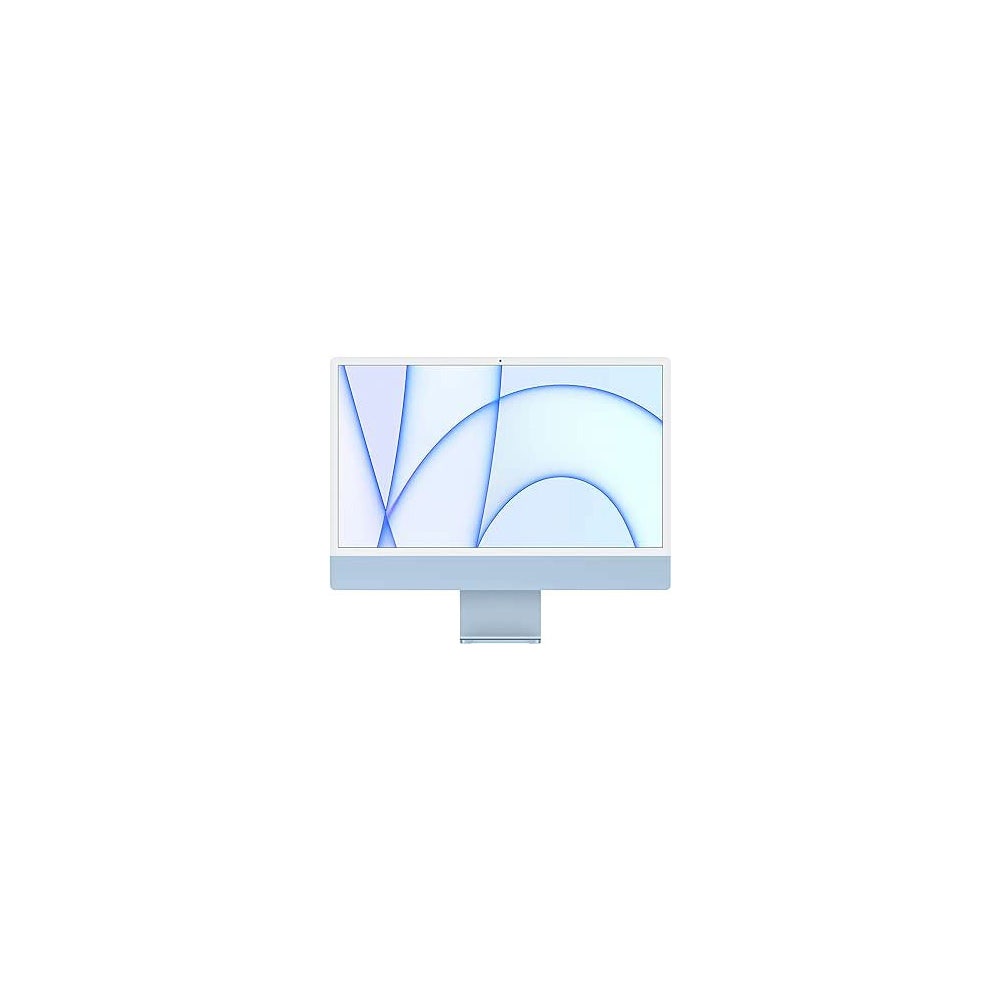 Apple iMac M1 chip with 8-Core CPU and 8-Core GPU 8GB, 256GB 24" Desktop Arabic and English, Blue