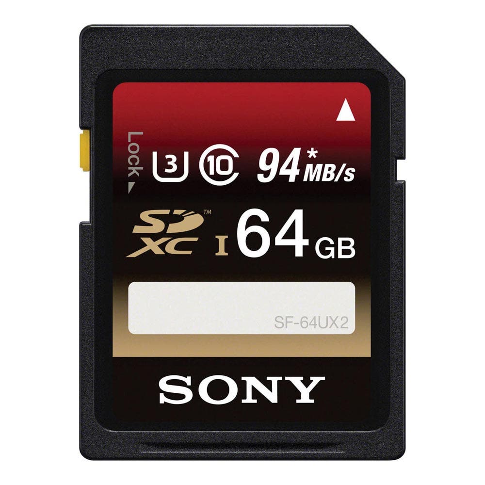 Sony SF64UX 64GB UHS-I SDXC Memory Card