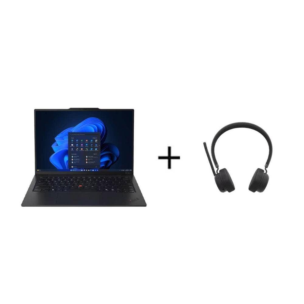 Lenovo ThinkPad T14 Gen 6 Intel Core Ultra 7 255U 16GB RAM 512GB SSD Integrated Intel Graphics 14 inch WUXGA Windows 11 Pro Business Laptop - Black (T14-21QC001BGR+ANC)