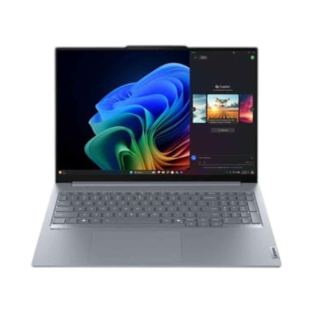 Lenovo ThinkBook 16 G7 Snapdragon X Plus X1P-42-100 32GB RAM 1TB SSD Qualcomm Adreno Graphics 16" WUXGA Windows 11 Pro - Luna Grey With Lenovo Wireless Stereo Headset (21NH000DAX+ANC)