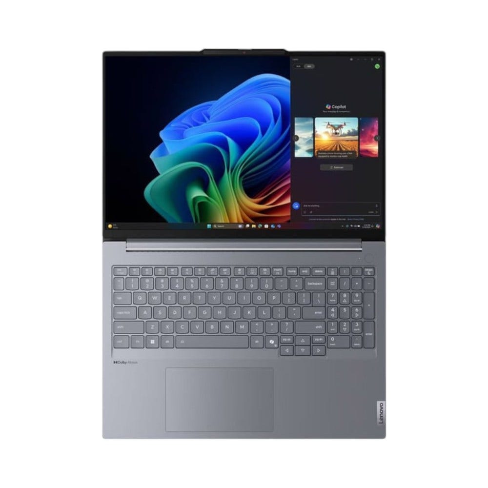 Lenovo ThinkBook 16 G7 Snapdragon X Plus X1P-42-100 32GB RAM 1TB SSD Qualcomm Adreno Graphics 16" WUXGA Windows 11 Pro - Luna Grey With Lenovo Wireless Stereo Headset (21NH000DAX+ANC) - Image 4