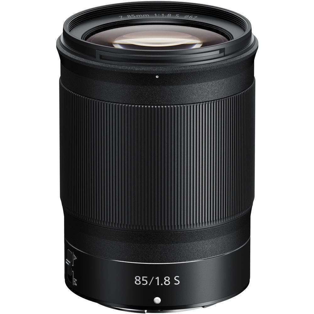 Nikon NIKKOR Z 85mm f/1.8 S Telephoto Prime Lens - Black (NKR Z 85F18S LENS)