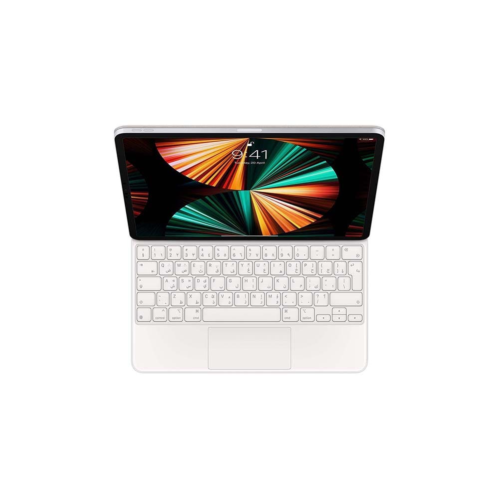 Apple Magic Keyboard for iPad Pro 12.9-inch (5th generation) Arabic,White