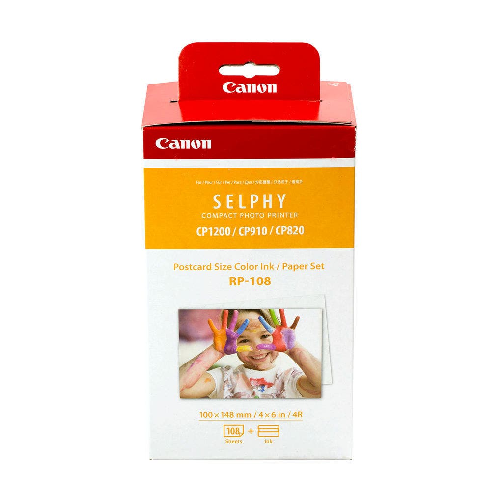 Canon RP-108 High-Capacity Color Ink/Paper Set