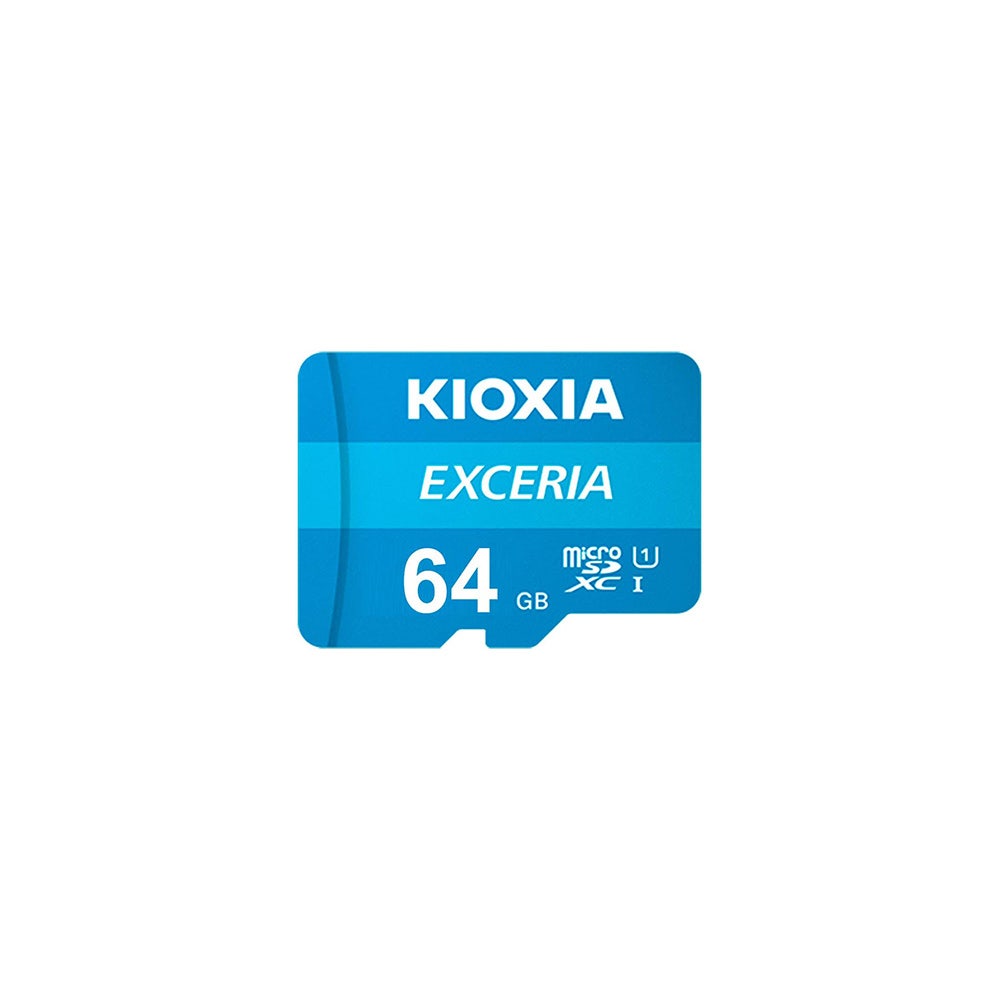 Kioxia EXCERIA microSD 64GB Memory Card (KIO-LMEX1L064GG2)
