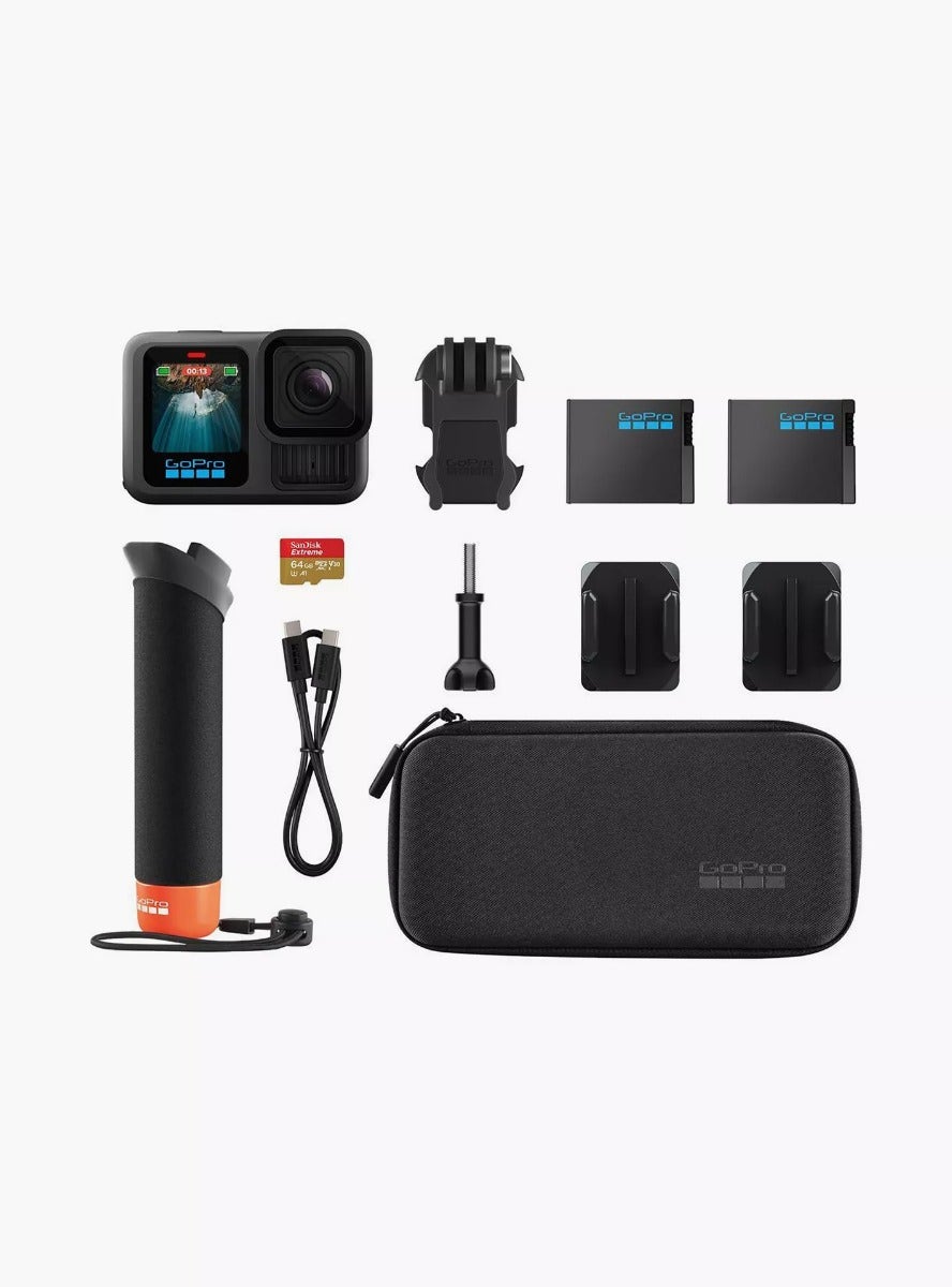 GoPro HERO13 Black Action Camera Bundle - Black (CHDRB-131-RW)