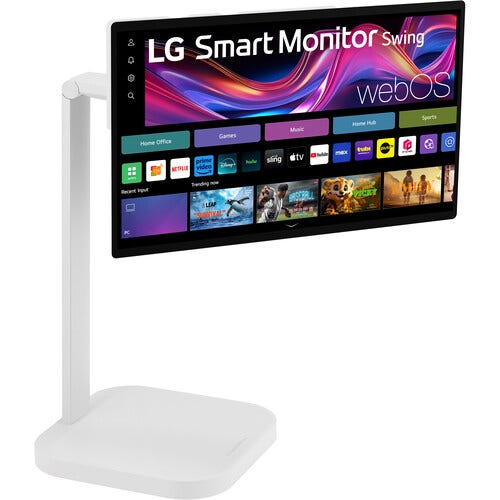 LG 31.5 inch 4K UHD 5ms 60Hz IPS Smart Monitor Swing with Touchscreen (LG-32U889SA-W) - Image 3