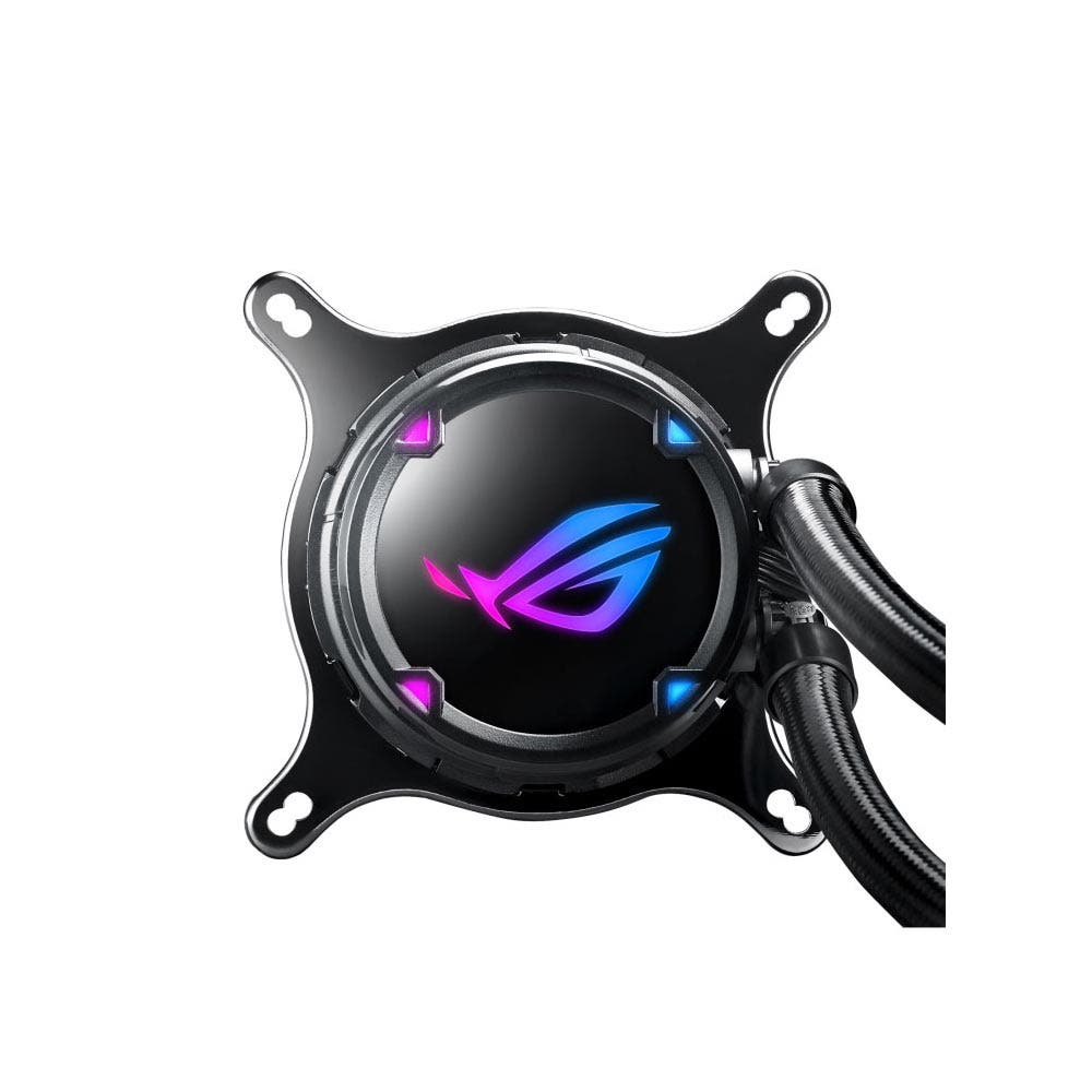 ASUS ROG Strix LC 360 RGB All-in-one AIO Liquid CPU Cooler 360mm Radiator, Intel 115x/2066 and AMD AM4/TR4 Support, Triple 120mm 4-pin PWM Fans (Addressable RGB Fans)