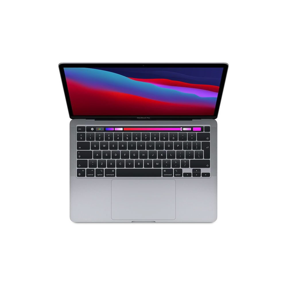Apple MacBook Pro 13" M1 Chip with 8-Core CPU and 8-Core GPU, 8GB RAM, 256GB SSD, Arabic keyboard, Space Gray - Image 6