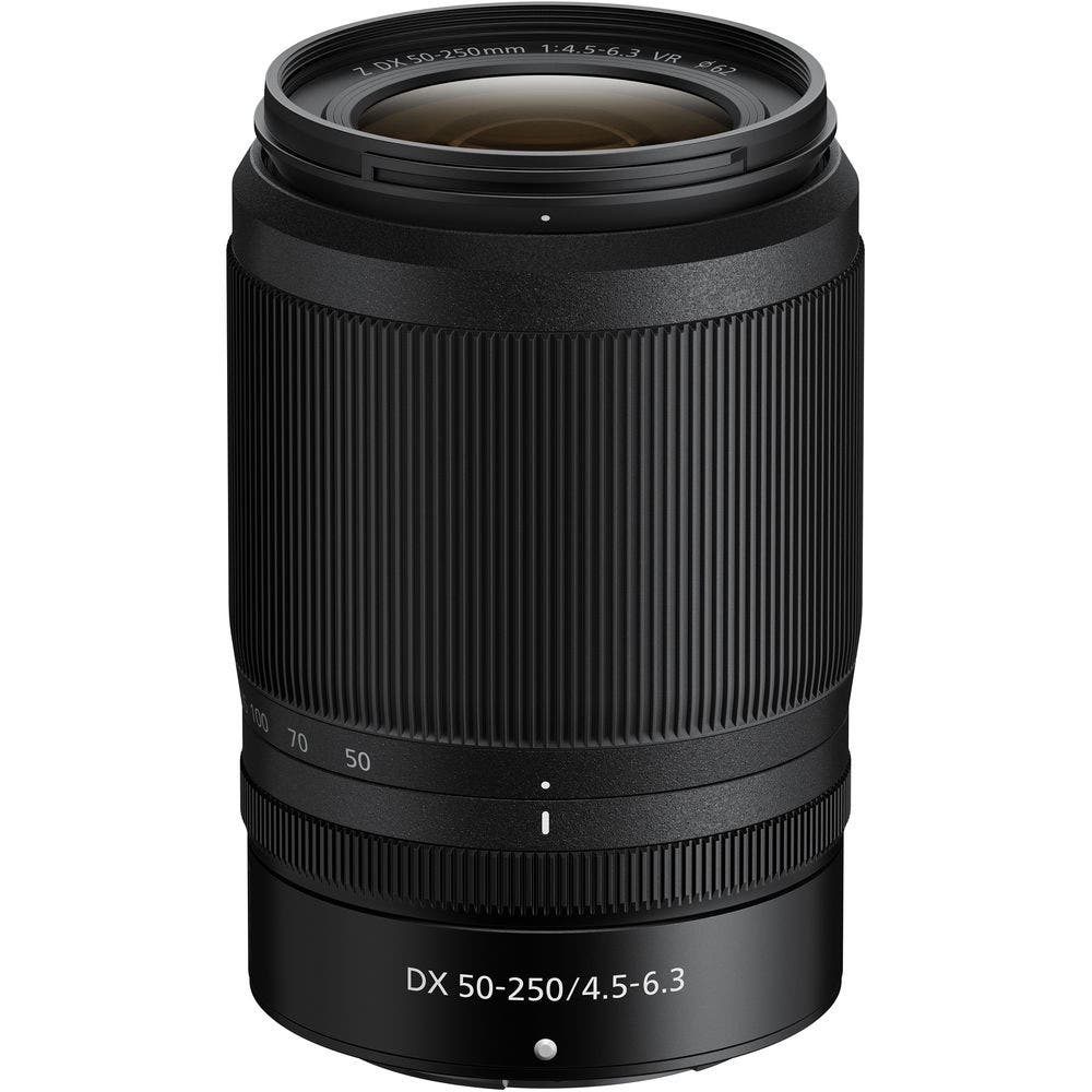 Nikon NIKKOR Z DX 50-250mm f/4.5-6.3 VR Telephoto Zoom Lens - Black (ZDX50-250 F45_63VR)