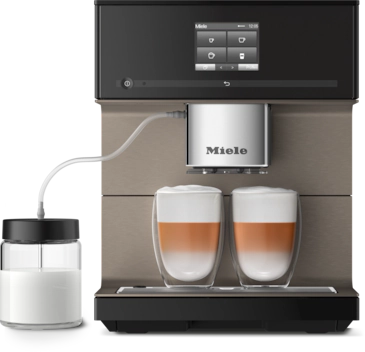 Miele CM 7550 CoffeePassion CounterTop Coffee Machine - Obsidian Black (MIE-11685790)