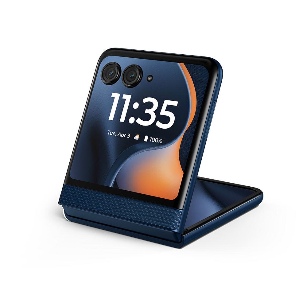 Motorola Razr 60 8GB 5G Smartphone, PANTONE Gibraltar Sea, 256 GB - Image 3