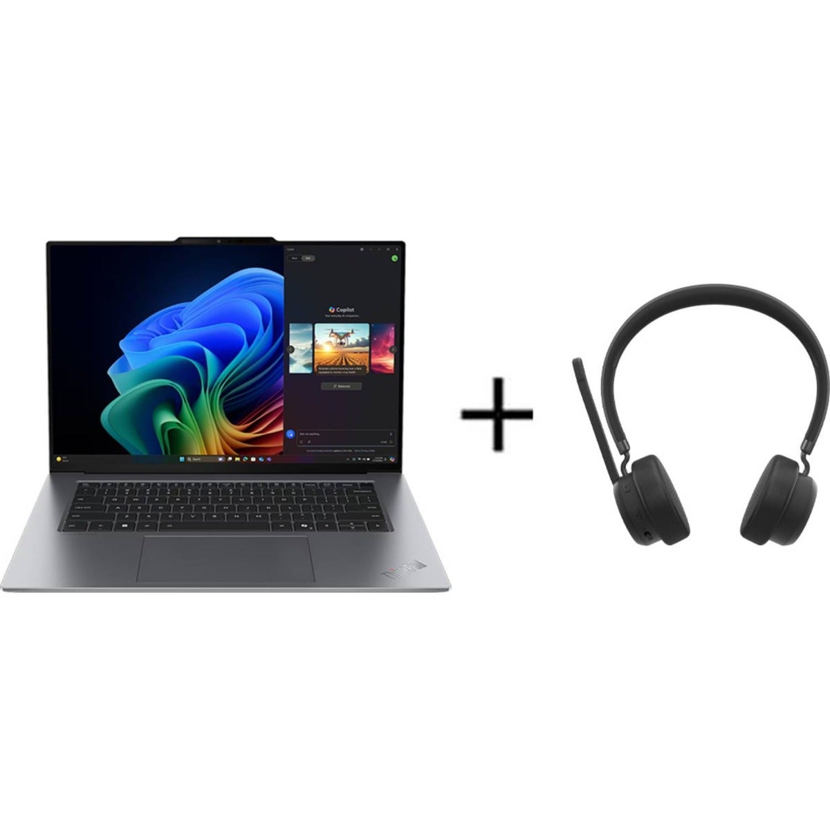 Lenovo ThinkPad X9-15 Gen 1 Intel Core Ultra 7-258V 32GB RAM 1TB SSD Intel Arc 140V Graphics 15.3 inch 2.8K Windows 11 Pro Business Laptop - Grey + Headphone (TP-21Q60008GR+ANC)
