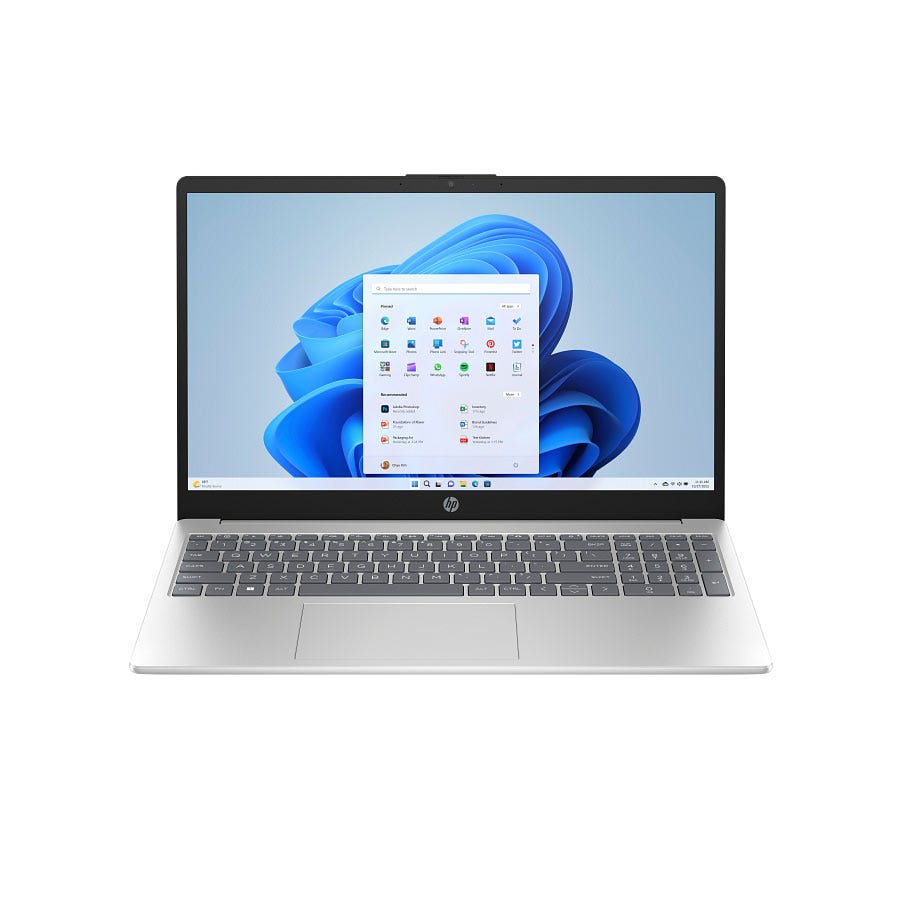 HP 15.6-inch Laptop Intel Core i5-1334U 16GB RAM 512GB SSD Windows 11 Home Silver (15-fd0278ne)