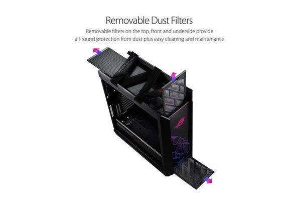 Asus ROG Strix GX601 Helios RGB Aura Sync Tempered Glass Mid Tower Gaming Case - Image 7