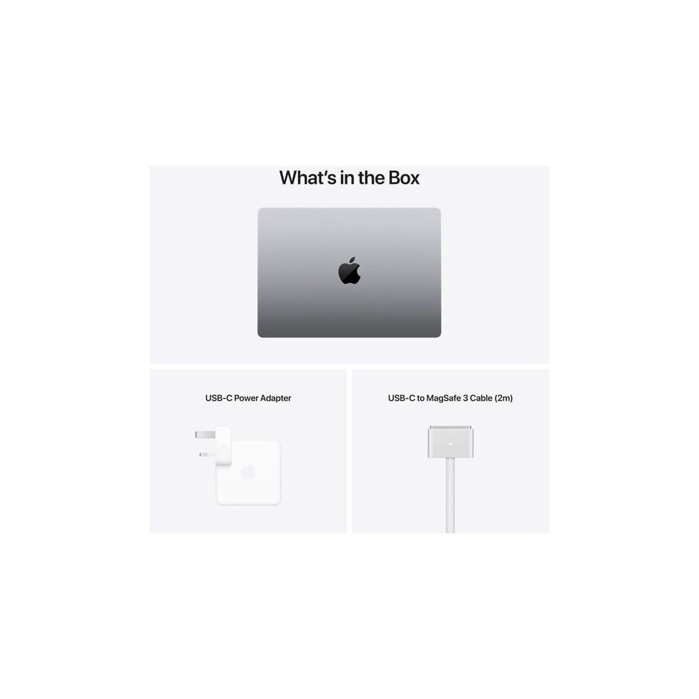 Apple MacBook Pro 14, M1 Pro Chip, 8 Core CPU, 14 Core GPU, 16GB RAM,512GB SSD, Silver, Arabic - Image 5