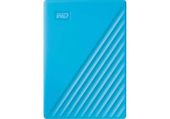 WD 4TB My Passport USB 3.2 Gen 1 External Hard Drive 2019, Sky Blue - Image 3