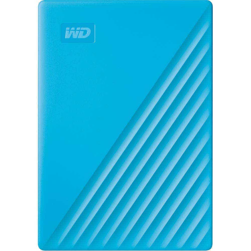 WD 4TB My Passport USB 3.2 Gen 1 External Hard Drive 2019, Sky Blue