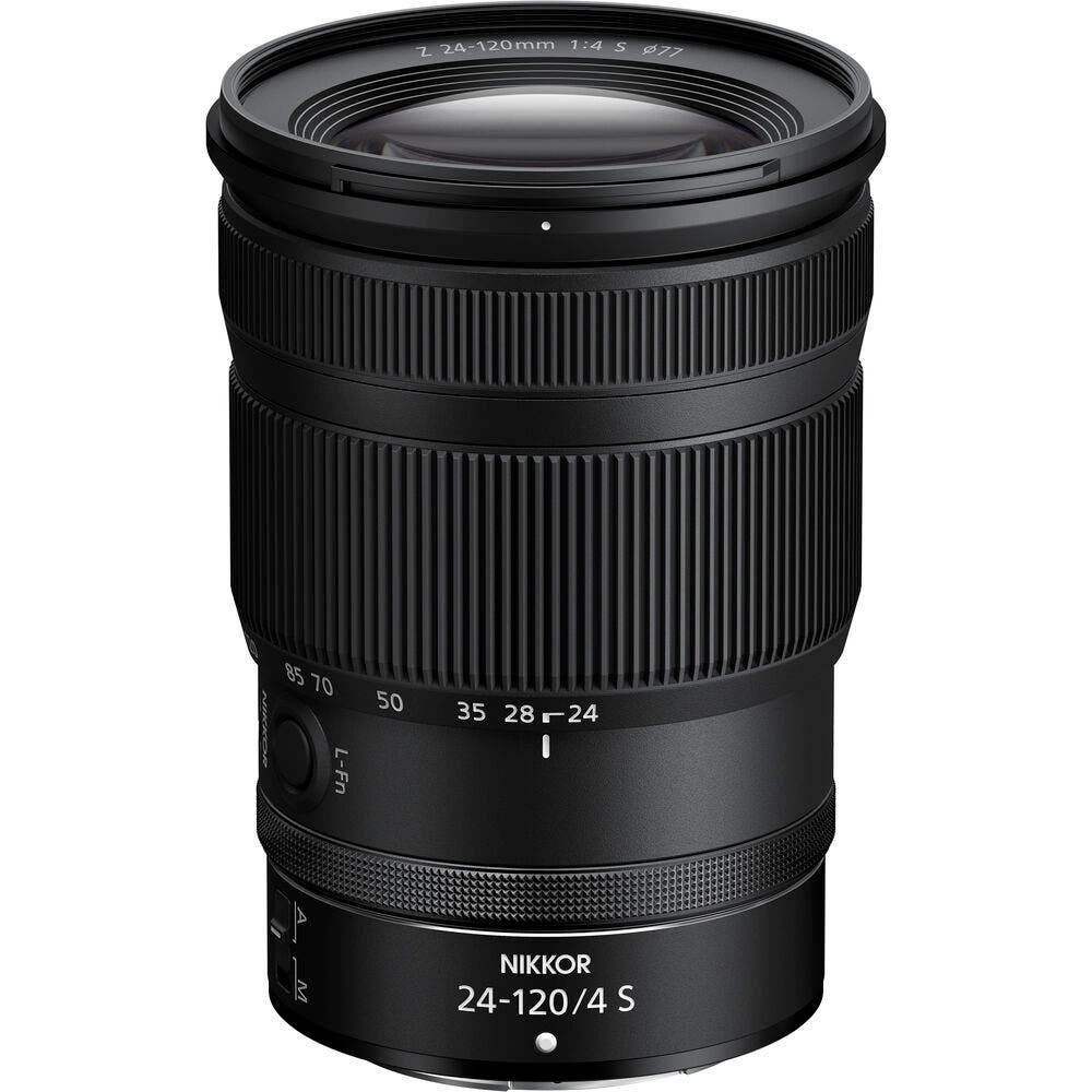 Nikon NIKKOR Z 24-120mm f/4 S Standard Zoom Lens - Black (NIKKOR Z 24-120MMF4S)