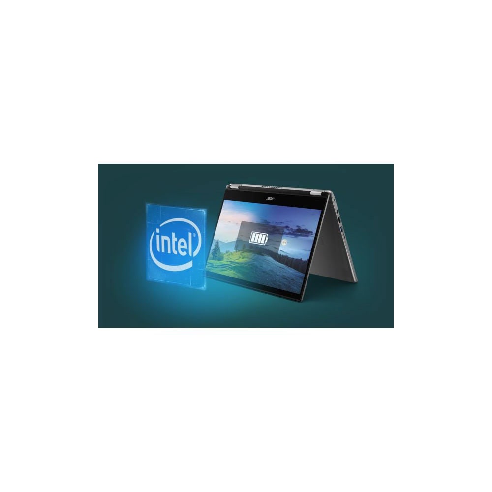 Acer Spin 1, Intel Celeron N4500, 4GB RAM, 128GB EMMC, 14" FHD Convertible Laptop, Silver - Image 6