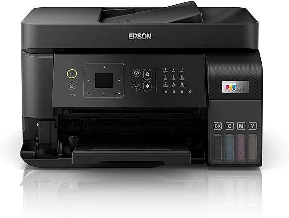 EPSON Home Ink Tank Printer, High-speed A4 colour 3-in-1 printer with Wi-Fi Direct - Black (EcoTank L5590)