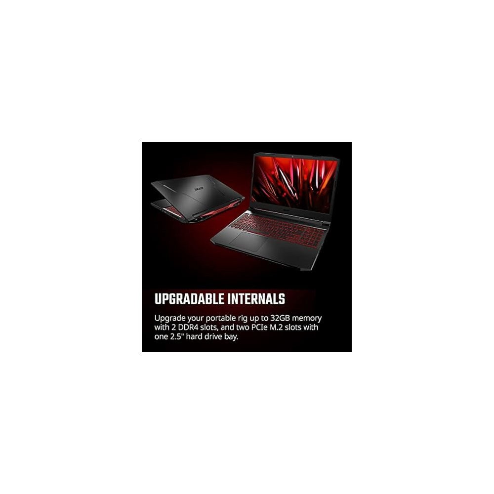 Acer Nitro 5, Core i7-11800H, 16GB RAM, 1TB SSD, Nvidia GeForce RTX 3060 6GB Graphics, 15.6" FHD 144Hz Gaming Laptop, Black - Image 4