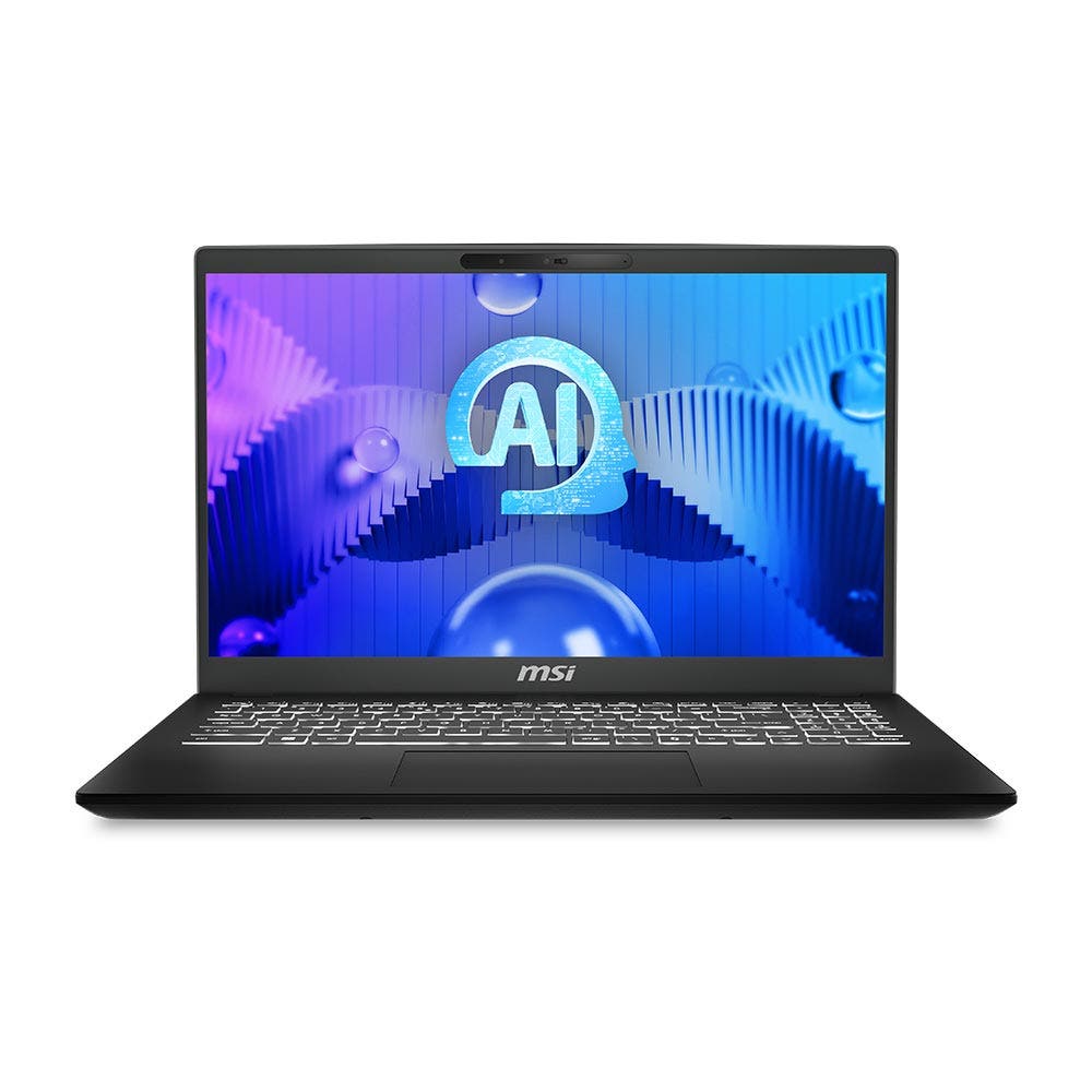 MSI Modern 15 H AI C2HMG Intel Core Ultra 7 255H 16GB RAM 512GB SSD Intel Arc Graphics 15.6" FHD Windows 11 Home Laptop - Classic Black [Modern15-9S7-15H551-208]