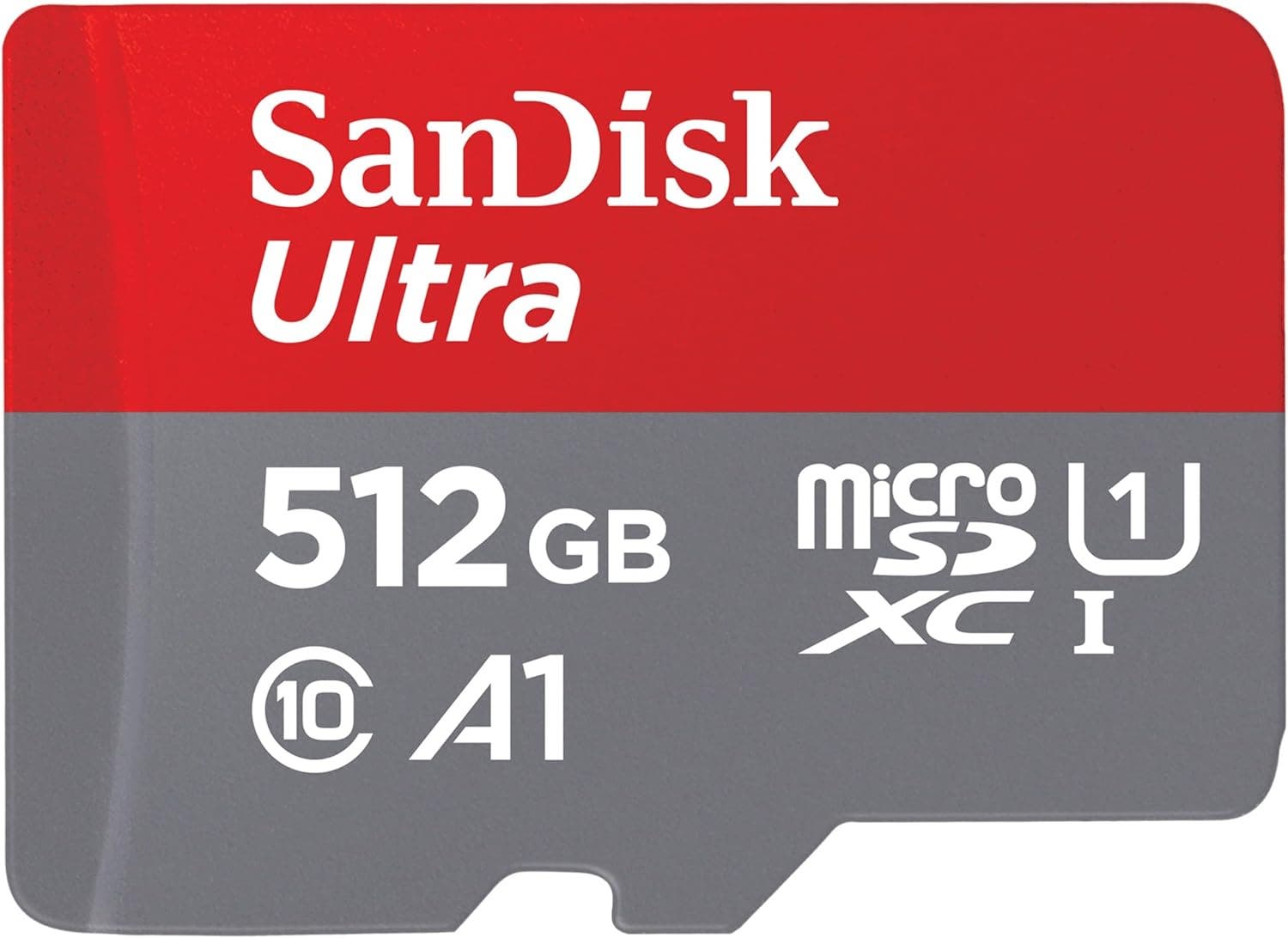 SanDisk Ultra 512GB microSDXC UHS-I Memory Card with Adapter - 150MB/s (SDSQUAC-512G-GN6MN)