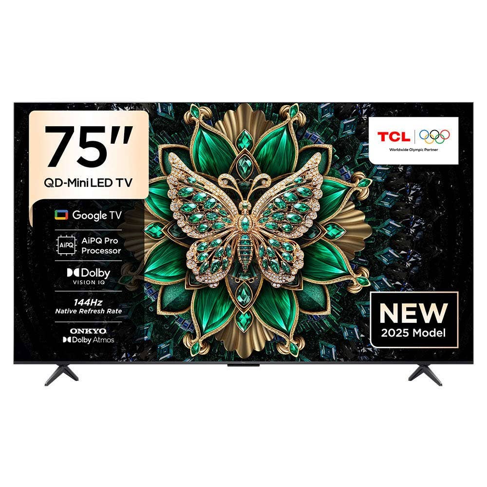TCL 75 Inch QD-Mini LED 4K Smart TV (75C6K)