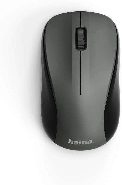 Hama MW-300 Optical Wireless Mouse, 3 Buttons, Anthracite