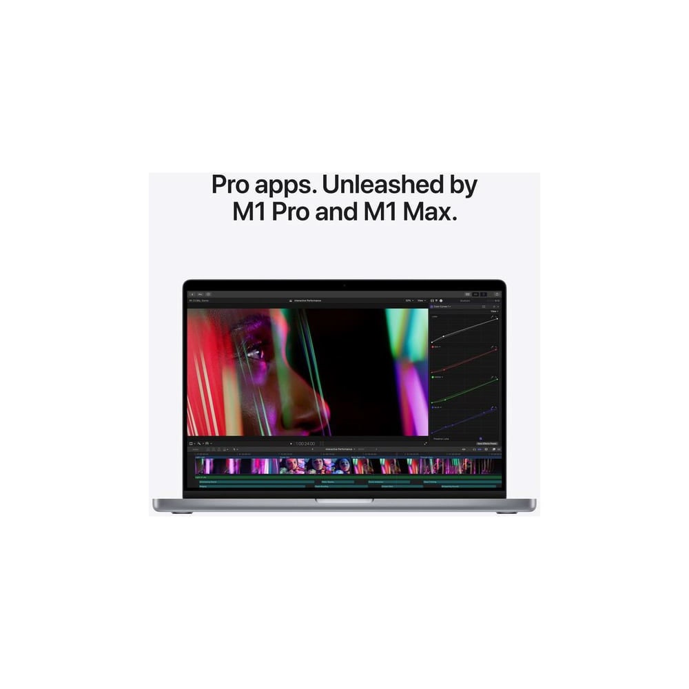 Apple MacBook Pro 14, M1 Pro Chip, 8 Core CPU, 14 Core GPU, 16GB RAM, 512GB SSD, Space Gray, Arabic - Image 3
