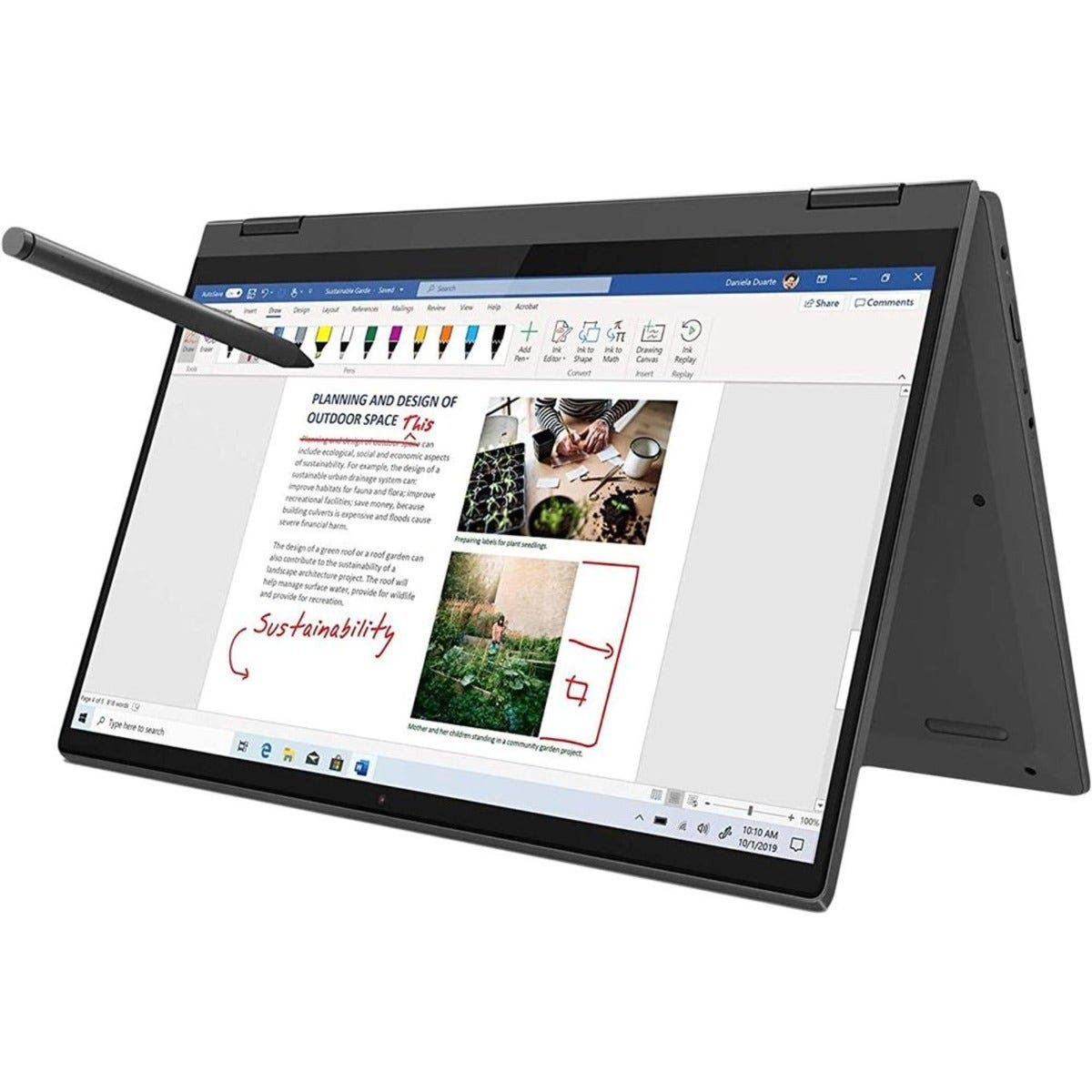 Lenovo IP5-82FE00X1AX, Core i7 - 1165G7, 16 GB RAM, 1 TB SSD, NVIDIA GeForce MX450 2 GB Graphics, 14 Inch FHD Laptop, Graphite Grey - Image 3