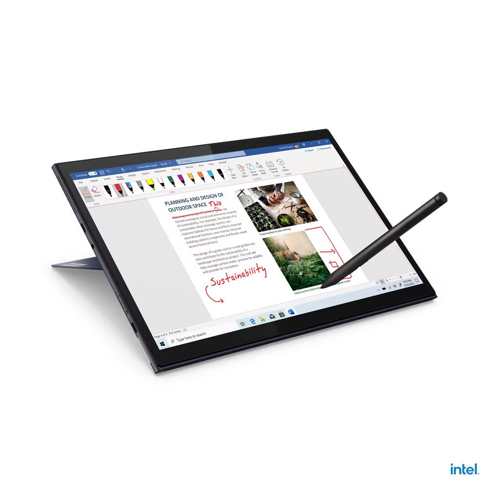 Lenovo YOGADUWT7-82MA0027AX, Intel core i7 - 1165G7, 16 GB RAM, 1 TB SSD, Integrated Intel Iris Xe Graphics, 13" Laptop, GRAY - Image 3