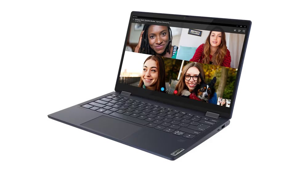 Lenovo YOGA6, AMD Ryzen 5 -5500U, 8 GB RAM, 512 GB SSD, Integrated AMD Radeon Graphics, 13.3" FHD Laptop, Abyss Blue - Image 3