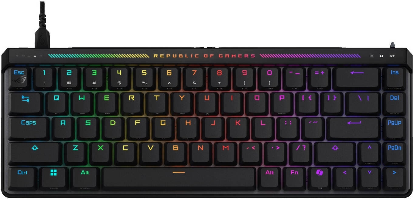 ASUS M605 ROG FALCHION ACE RGB Gaming Keyboard - Black [90MP03VE-BKCA00]