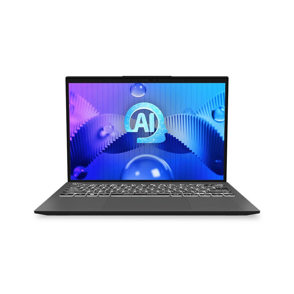 MSI PRESTIGE 13 AI EVO A1MG, STELLAR GRAY, 13.3" 2.8K OLED, INTEL CORE ULTRA 7 155H, 16GB LPDDR5 RAM, 512GB NVME SSD, INTEL ARC GRAPHICS, ENG-ARB KEY, WIN 11 HOME PLUS, 2 YEAR WARRANTY (PRESTIGE13-9S7-13Q222-036)