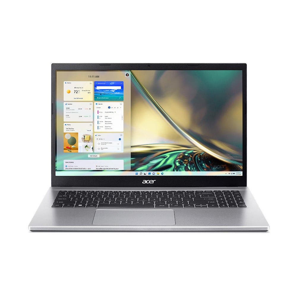 ACER Aspire 3 Celeron N100 4GB RAM 128SSD 14" WUXG Convertible Laptop, Silver (A3SP14-31PT-NX.KENEM.002)