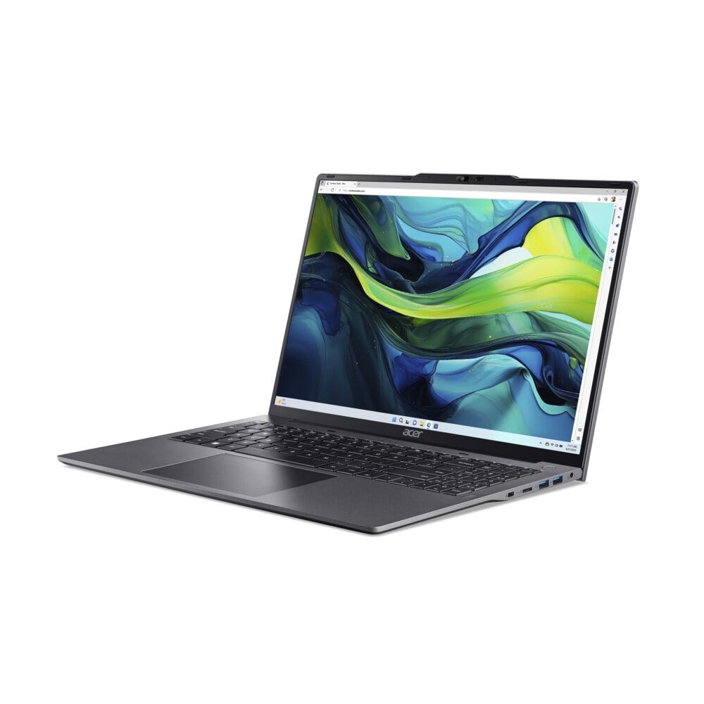 Acer Aspire Lite AL16-NX.KWZEM.004 Intel Core i5-1235U 8GB RAM 512GB SSD Shared Graphics 16" WUXGA Win 11 Home Laptop - Silver - Image 4