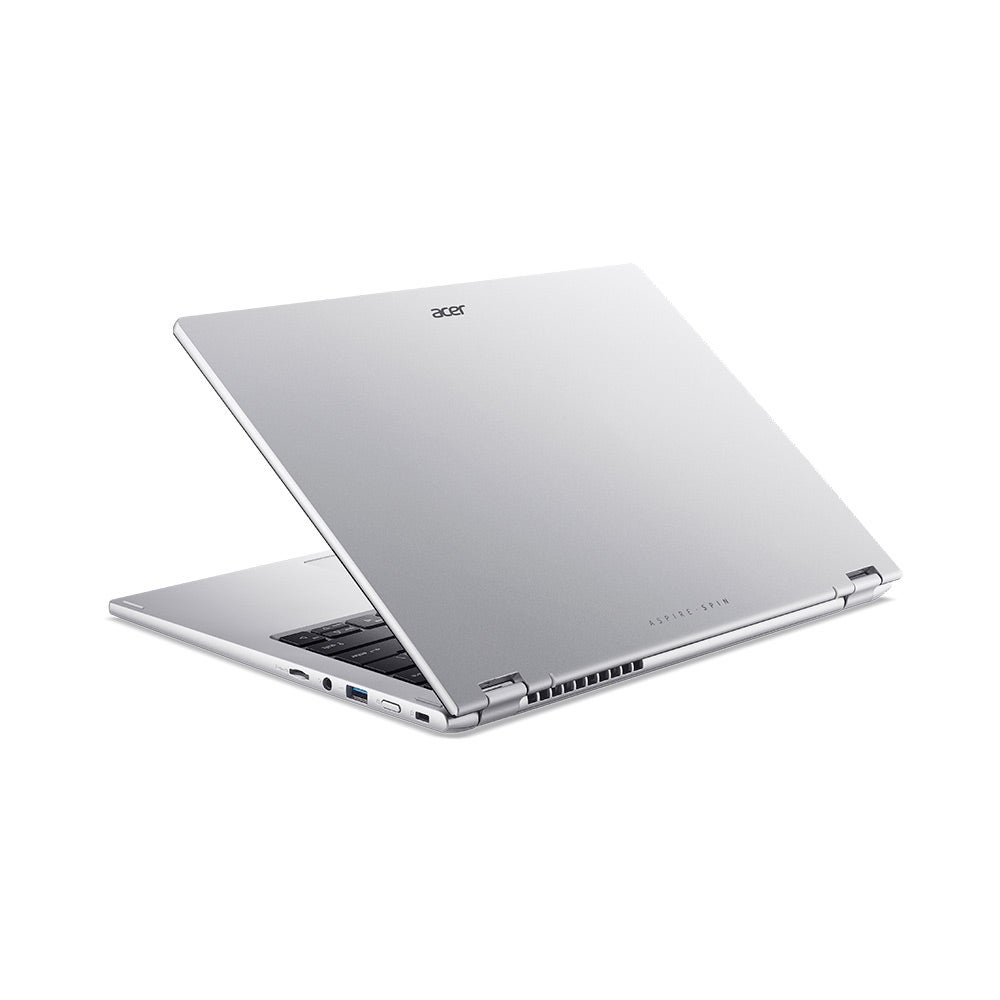 Acer Aspire Spin 14 Intel Core Ultra 7 155U 16GB RAM 1TB SSD Intel Integrated Graphics 14″ FHD IPS Touch 120Hz Windows 11 Home Laptop – Silver (ASP14-51T-74V-NXDH8EM.002)
