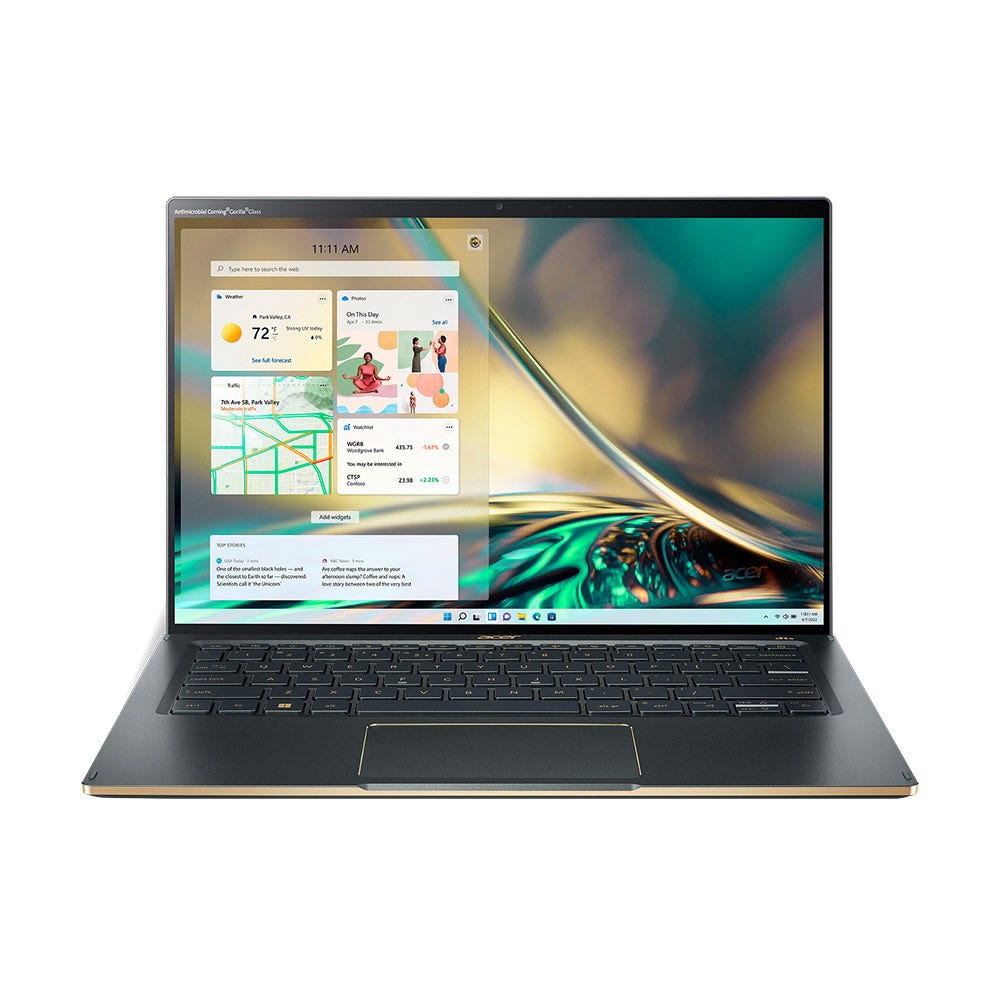 ACER Swift 5 NX.K0HEM.003 Core i7-1260P 16GB RAM 512GB SSD 14" Laptop, Mist Green (SW-NX.K0HEM.003)