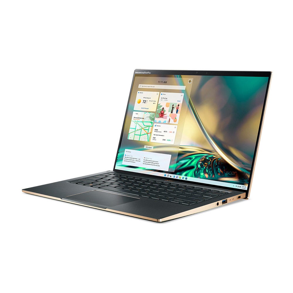ACER Swift 5 NX.K0HEM.003 Core i7-1260P 16GB RAM 512GB SSD 14" Laptop, Mist Green (SW-NX.K0HEM.003) - Image 3