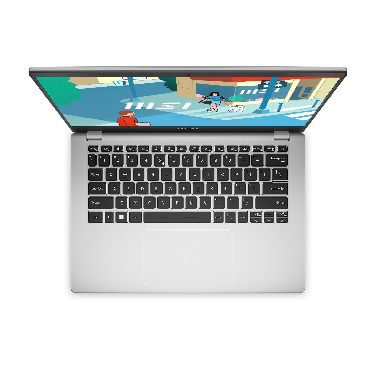 MSI Intel Core i5-1335U 8GB RAM 512GB SSD Shared Graphics 14" Laptop - Urban Silver (MODERN14-9S7-14J111-433) - Image 4