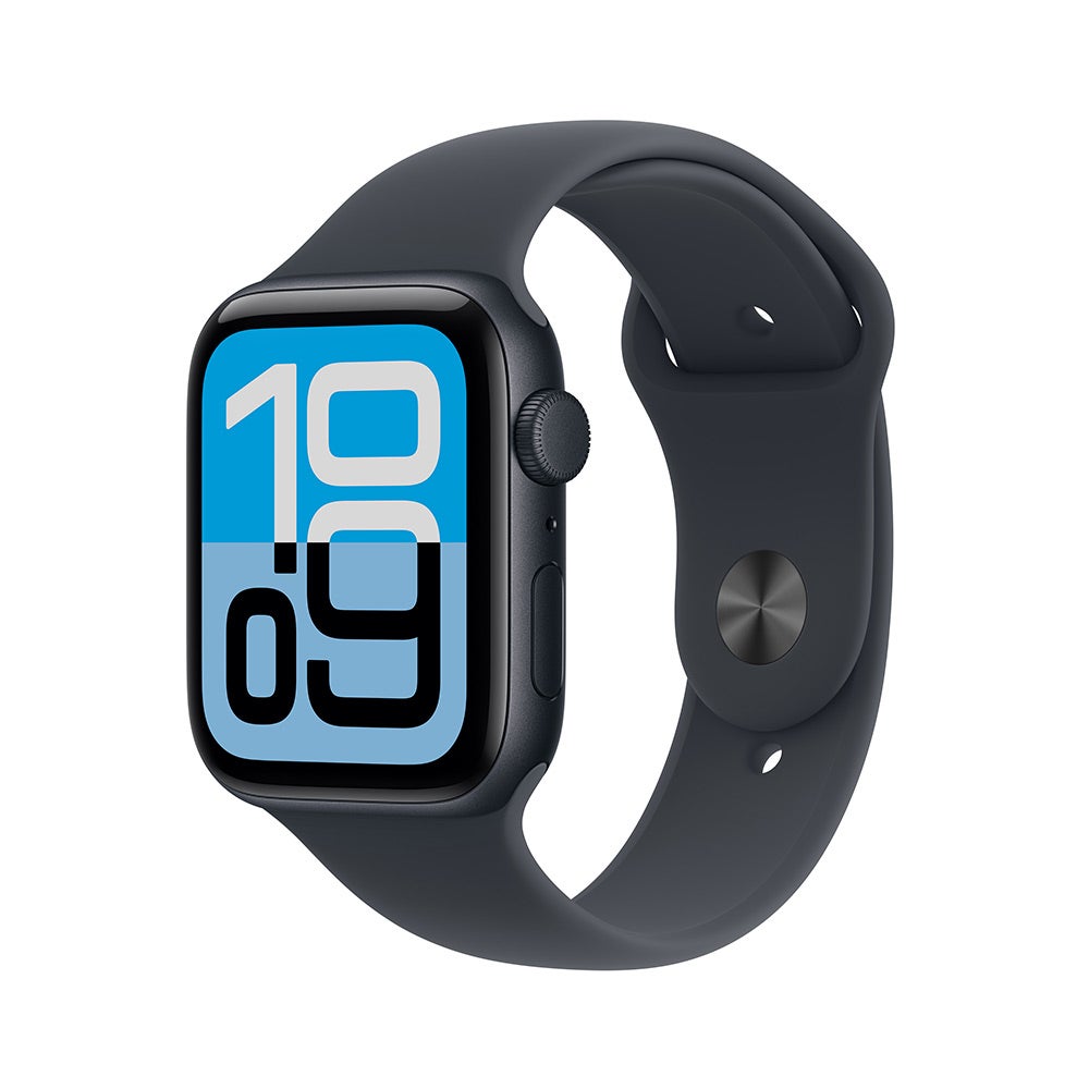 Apple Watch SE 3 GPS 40mm Midnight Aluminium Case with Midnight Sport Band - S/M (MEH94AF/A)