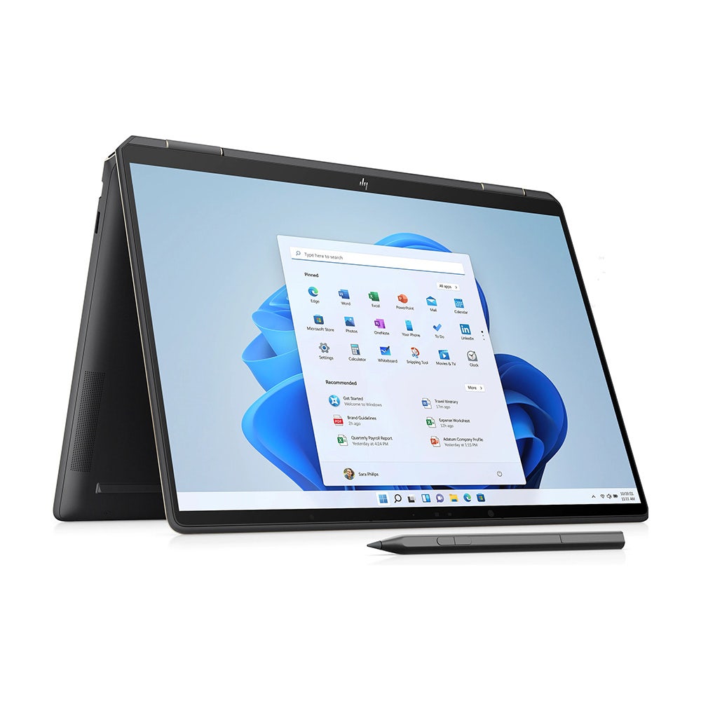 HP Spectre X360 Core i7-1255 16GB RAM 1TB SSD Intel Iris X Graphics 13.5" WUXGA+ Laptop, Nightfall Black Aluminum (SP14-EF0017) - Image 4