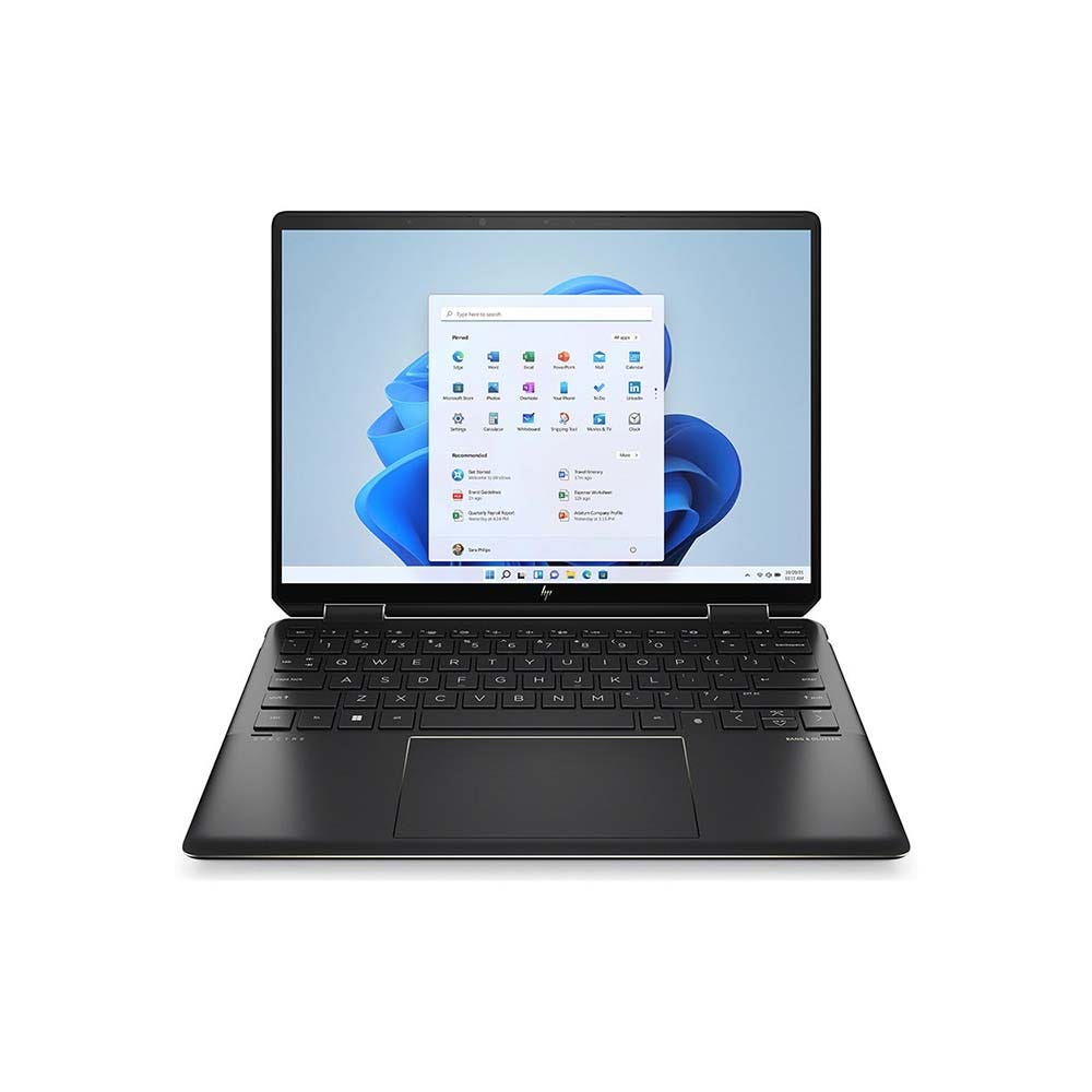 HP Spectre X360 Core i7-1255 16GB RAM 1TB SSD Intel Iris X Graphics 13.5" WUXGA+ Laptop, Nightfall Black Aluminum (SP14-EF0017)