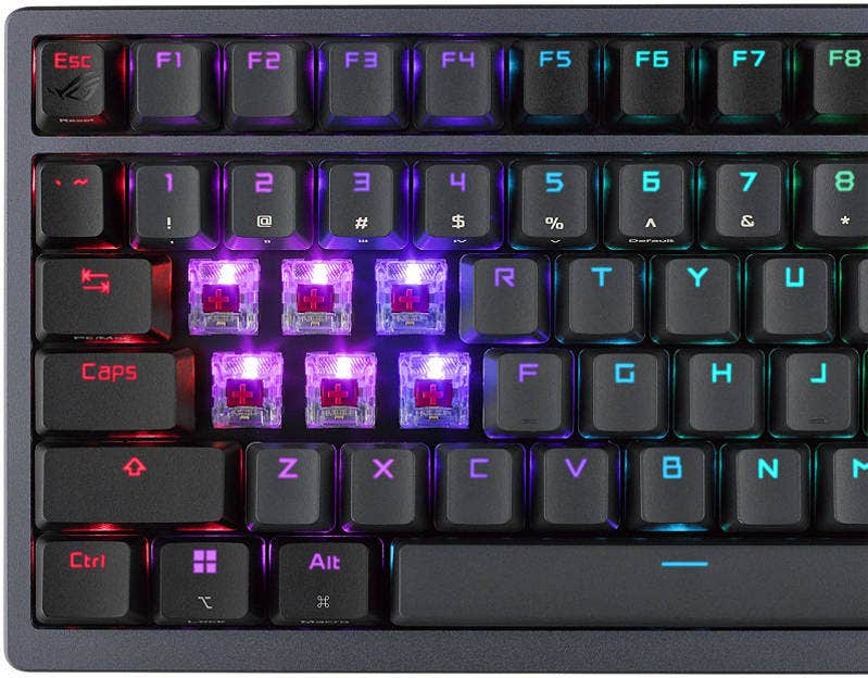 ASUS M701 ROG Azoth 75% Custom Gaming Keyboard - ROG NX Mechanical Switches (90MP0316-BKUA01) - Image 8