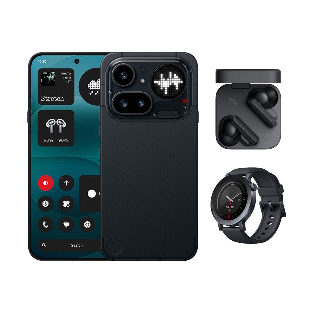 Nothing Phone (4a) Pro 12GB RAM 5G Smartphone, Black, 256 GB